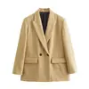 Estilo Europeo y Americano Transfronterizo Z Nueva Moda Elegante Ropa para Mujer al por Mayor Blazer Sencillo Versátil 7800595