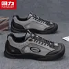 Tênis Masculino de Malha Pull-Back 2026 Novo Verão Respirável Fino Preto Versátil Casual Tênis de Corrida Masculino