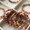 Venta al por mayor del fabricante: Pulseras de Jade Hotan de Xinjiang, Pulseras de Jade Multicolor Hilo de Oro tipo Caramelo, Venta al por mayor de Cuentas Redondas, Suministro para Transmisiones en Vivo de Jade Natural