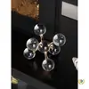 Sala de Estar Minimalista Moderna Nicho de Prateleira Aberta Itens de Decoração de Obras de Arte Quarto Modelo Hotel Estudo Estilo Italiano Mobiliário Macio