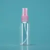 Botella de spray al por mayor 30ml 50ml 100ml ml maquillaje perfume sub-embotellado botella de plástico PET transparente