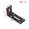 Soporte Triangular de Acero Inoxidable, Soporte de Ángulo Recto en L Recto, Soporte de Ángulo de 90 Grados, Soporte de Ángulo Ajustable con Accesorios de Placa de Hierro