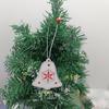 Fabricante Venta al por Mayor Colgantes de Navidad Papá Noel Decoraciones de Copo de Nieve Colgantes Pequeños de Alce Colgantes para Árbol de Navidad Venta al por Mayor