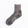 Calcetines Cortos para Hombre Estilo Invierno Norteamericano Punto Grueso 84 Agujas Anti-Pilling Lana de Rizo Alto Mezcla de Fibra Acrílica y Poliéster