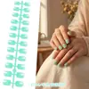 El Arte para Uñas Más Vendido de Amazon: Uñas Cuadradas Cortas de Color Sólido Más Vendidas, Alta Calidad, Alta Saturación, Set de 24 Piezas de Tamaños Variados, Uñas Postizas