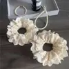 Novo Scrunchie de Renda de Alta Qualidade para Coque de Menina Elástico de Cabelo Retro Versátil Rabo de Cavalo Acessório de Cabelo Elegante