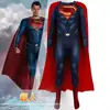 Cosplay de Halloween Superman Héroe El Hombre de Acero Clark Kent Mono Disfraz de Actuación Set de Body