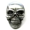 Hebilla de Cinturón Grande de Calavera Moda 3D Hebilla de Cinturón Cabeza de Fantasma Serie de TV Americana
