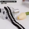 Fita de Seda Dourada Franzida com Pérolas, 2cm de Largura, para Brinquedos DIY Feitos à Mão, Têxteis Domésticos, Decoração de Gola e Punho para Roupas Infantis