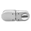 Cerradura para Puerta de Cristal sin Taladro Cerradura para Puerta de Cristal Templado sin Marco Puerta Individual Puerta Doble Cerradura para Puerta sin Agujero Cerradura para Puerta Corredera Cerradura de Piso Enchufe de Piso