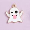 Accesorios Yiwu Halloween DIY Aleación Accesorios de Dibujos Animados Fantasma Diablito Cabeza de Calabaza Colgante de Bruja Adorno Colgante