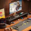 Soporte para computadora de escritorio, soporte para laptop, base para monitor de estación de trabajo, marco de soporte, estante de almacenamiento de escritorio