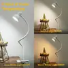 Quarto, Sala de Estar, Dormitório, Arte de Unhas, Luminária de Clipe LED para Cabeceira com Proteção para os Olhos, Luz Suplementar para Leitura e Estudo, Regulável