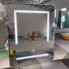 Interruptor de Pantalla Táctil Espejo de Baño Moderno Luz Blanca Espejo de Maquillaje Montado en la Pared Espejo de Tocador de Baño Puede ser de Fábrica