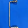 LS506-120 maçaneta de ferro e cromo, maçaneta dobrável em forma de U, maçaneta de porta de armário