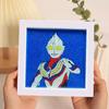 Enfeites de Pintura de Diamante, Adesivos de Desenho Animado DIY Fofos Feitos à Mão, Porta-Retratos de Acrílico, Pinturas Decorativas, Decorações para Quarto e Sala de Estar no Atacado