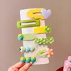 Pinzas para el pelo de niños para bebés y lactantes, pinzas para el pelo totalmente cubiertas de tela, lindas pinzas BB que no dañan el pelo, adecuadas para niñas con pelo fino y pelo de bebé