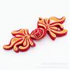 Phoenix Tail Plate Fivela Goldfish Fivela Tang Terno Cheongsam Hanfu Wo Vestuário Fivela Decorativa Dragão e Phoenix Jacket Fivela Decorativa