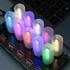 Botella de Vidrio Luz Nocturna USB LED Control Táctil Lámpara de Ambiente Lámpara de Mesita de Noche para Dormitorio Decoración de Escritorio Mate Protección para los Ojos