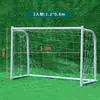 Portería de Fútbol Estándar para Exteriores para Adultos para Partidos de Fútbol 5, Adecuada para 7-11 Jugadores, Niños de Jardín de Infancia y Portería de Fútbol Mini de 3 Personas