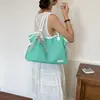 Yuezi 2026 Moda Verão Nova Bolsa Tote Versátil Grande Capacidade com Cordão Bolsa de Ombro Bolsa Tote para o Dia a Dia
