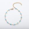 Pulsera Jinyiyuan de oro de 18 quilates Ojo turco de acero inoxidable pulsera de acero de titanio Ojo de trébol
