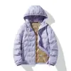 Chaqueta de plumón ligera de grafeno para hombre y mujer, abrigo con capucha casual cálido a prueba de viento para otoño e invierno, estampado personalizado