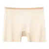 Pantalones cortos de seguridad de tres puntos 2026 nuevos ultradelgados sin costuras transpirables seda de hielo sin costuras base pantalones cortos de cuatro esquinas ropa interior de seguridad mujer