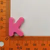 26 Letras Inglesas Flor de Sapato Buraco de Sapato Acessórios de Sapato Letra Acessórios Diy Flor de Sapato Dia do Trabalho Acessórios de Sapato Fivela Acessórios