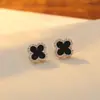 Pendientes de Plata de Ley S925 Estilo Coreano Simples de Nicho Elegantes Personalizados para Mujer Nuevos Pendientes de Gama Alta Pendientes de Perla Venta al por Mayor