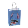 Nueva Bolsa de Papel Kraft Creativa Linda con Estampado de Stitch Bolsa para Empaque de Dulces de Fiesta Venta al por Mayor Bolsa de Regalo de Souvenir