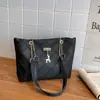 2026 Verão Novo Cor Sólida Fashionável Simples Elegante Alta Qualidade Versátil Grande Capacidade Bolsa de Ombro Bolsa Tote