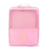 Bolsa de Armazenamento de Sapatos em Sarja de Grande Capacidade, Bolsa Portátil Impermeável de Tecido de Três Camadas, Pode Ser Fixada a um Carrinho, Bolsa de Armazenamento de Sapatos