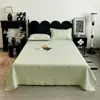 Funda de cama de modal tencel de doble cara para enfriamiento de verano, juego de tres piezas, funda grande de lyocell para tatami y kang para cama individual de dormitorio