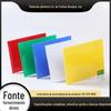 Placa de Resistência de PC, Placa Sólida Transparente, Divisória, Placa de Cobertura Retardante de Chama, Teto, Abrigo para Estacionamento, Placa de Luz Solar de PC, Placa Difusora, Alta Transparência