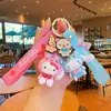 Sanrio Kulomi Llavero Lindo Perro Canela Chica Dibujos Animados Colgante Pareja Mochila Escolar Colgante Llavero