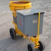 Pequena máquina de concreto projetado Máquina de elevação de concreto projetado a seco Suporte de talude de fossa de fundação Máquina de concreto projetado