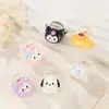 Clip Nuevo Producto Transparente Hielo Fino Brillo Sanrio Pequeño Lindo Dibujo Animado Kuromi Clip para el Cabello Infantil Puesto Accesorios para el Cabello