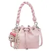 Bolso Cruzado Casual de Moda y Sencillo para Ir al Trabajo, Nuevo Modelo 2026, Bolso Cubo de Diseño de Moda Nicho de Invierno para Mujer