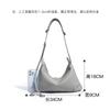 Bolso de Cuero Genuino de Gran Capacidad a la Moda para Mujer, Bolso Cruzado Versátil de Estilo Casual de Nicho, Bolso Tote Coreano Nuevo para Mujer 2026