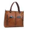 Bolso de Hombro Popular Nuevo 2023 Moda Europea y Americana con Doble Bolsillo Bolso Tote Retro para Mujer Bolso Cruzado Simple