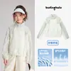 Roupas de Proteção Solar Pudding Haru para Crianças Verão 2026 Nova Cor Blocada Roupas de Proteção Solar Respiráveis UPF50+ Roupas de Proteção Solar para Bebês Meninas
