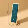 Soporte de exhibición de collar desmontable de bambú y madera transfronterizo, colgador de joyería para cadena de clavícula, exhibidor de collares, estante de utilería para fotografía y transmisión en vivo