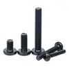 Tornillos de Hierro Negro Electroforético M3M4M5M6M8 Cabeza de Cruz Gb818-85 Tornillos para Soporte de TV