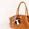 Pingente de Bolsa Série Miu em Feltro de Lã Nepalesa Chaveiro de Carro Tecido à Mão Presente para Casal Pingente Atacado