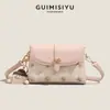 Bolsa Quadrada Pequena de Nicho para Mulheres 2025 Nova Bolsa de Ombro Casual Versátil Bolsa Transversal High-End