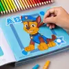 Livro de Desenho Patrulha Canina Livro de Colorir Desenho Livro 2-3-6 Anos Crianças Livro de Grafite Desenho Livro de Colorir Jardim de Infância Aprendizagem de Imagens Mar