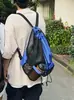Bolsa Cruzada de Malla con Cordón Popular Transfronteriza para Senderismo y Natación, Mochila de Playa para Hombres y Mujeres, Bolsa para Deportes al Aire Libre y Fitness