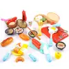 Juguetes de Comida de Cocina Transfronterizos, Accesorios para Casa de Muñecas, Estufa de Inducción, Olla para Sopa, Cuchillo, Tenedor, Cuchara, Botella de Coca-Cola, Vaporera, Tablero de Taladro para Platos