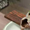 Tabla de madera carbonizada tanque ecológico método antiguo cultivo de peces madera maciza natural tanque de agua corriente accesorios DIY estanque para peces en el patio adornos de paisajismo